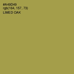 #A49D49 - Limed Oak Color Image